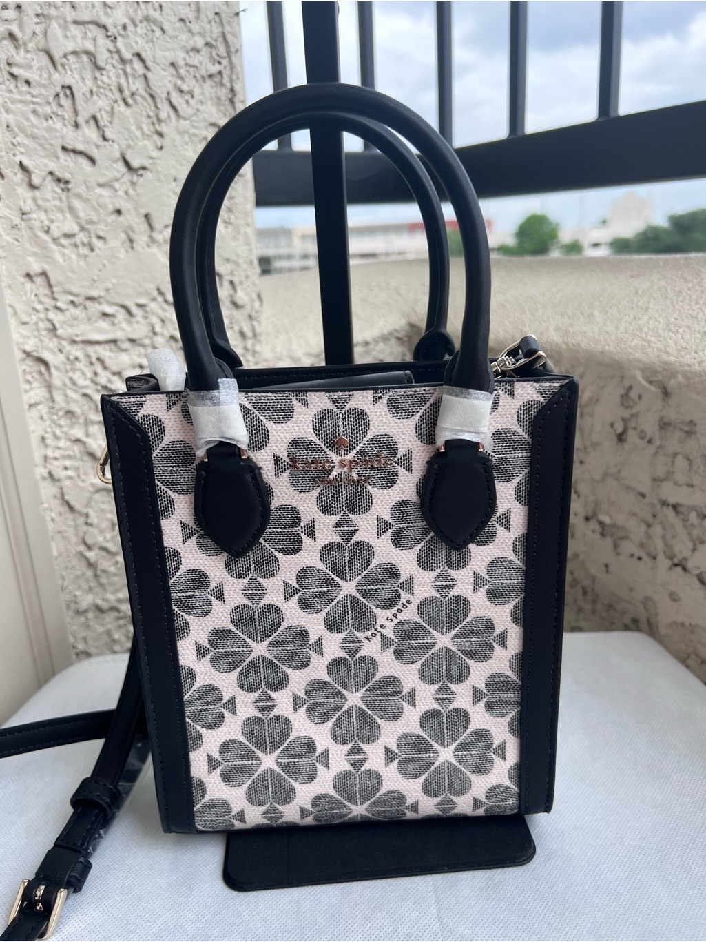 Kate Spade New York Signature Spade Flower Mini Tote